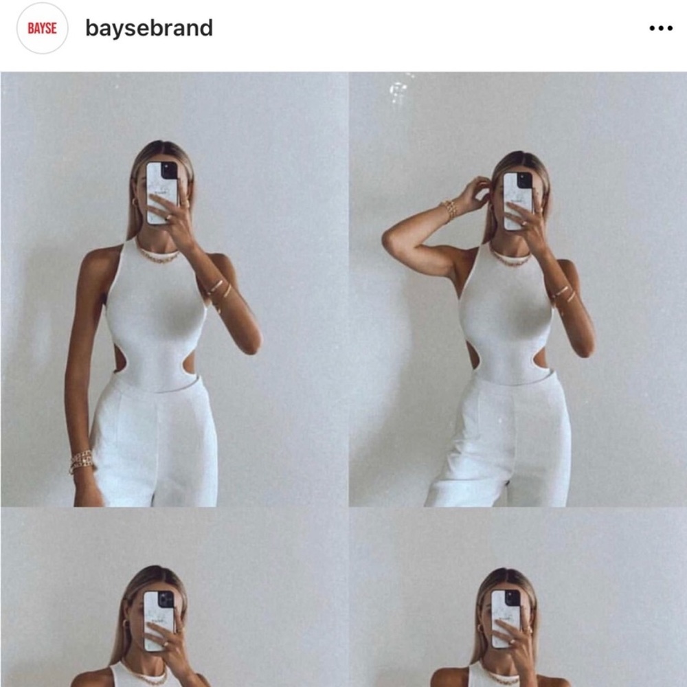 Bayse Brand Bodysuit Cutout